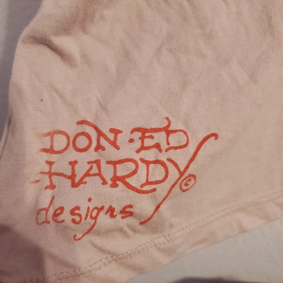 NWT Ed Hardy by Christian Audigier Skull Men's Shirt 4XL - Picture 7 of 9